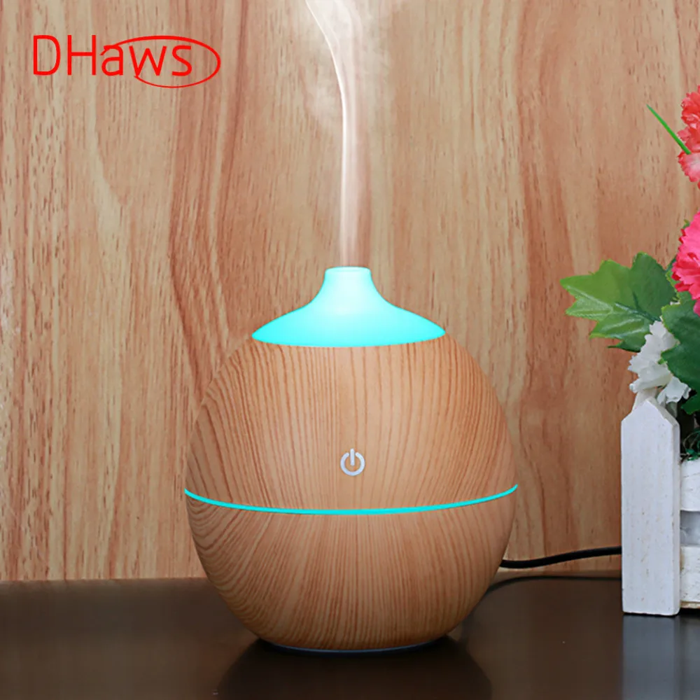 

DHaws Humidifier Aroma Diffuser 130ML Essential Oil Defuser Mini Humidifier Ultrasonic Nebulizer USB Atomizing Fragrance Machine