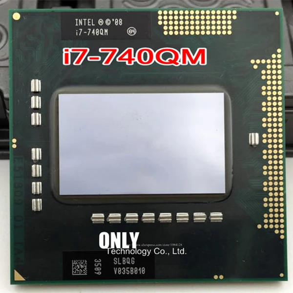 Intel Core i7-740QM i7-820QM i7-840QM i7-920XM i7-940XM Socket G1 Processor CPU 