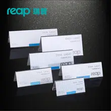 5-Pack REAP Mira акрил v-образный стол знак держатель карты Настольный стенд меню Service этикетки Офис клуб бизнес-ресторан