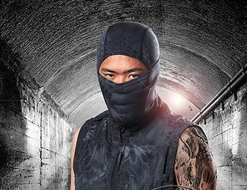 

Breathable Chiefs Rattlesnake Cam Tactical Mask Airsoft Paintball Full Face Mask Motorcycle Hunting Balaclava helmets Accessorie