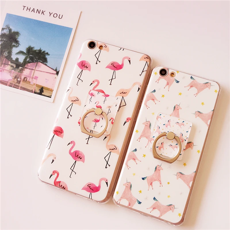 

Soft Unicorn Case Cover Flamingo TPU Case for Xiaomi redmi Note 7 pro Note 6 5 pro For xiaomi A2 A2 lite 8 lite Redmi 6 6A