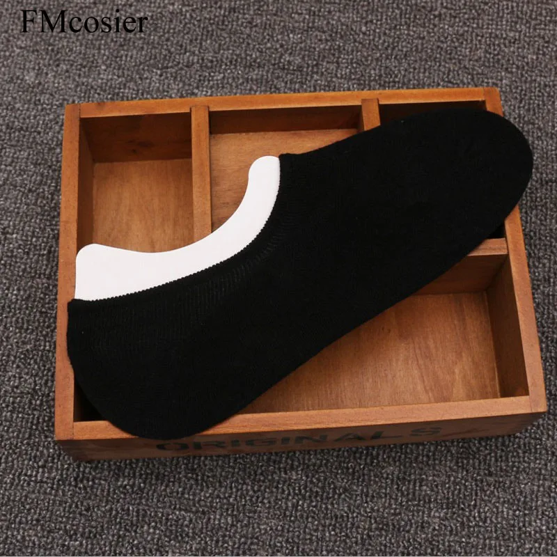 8 Pair Summer Cotton Meias Sokken Ankle Boat Calcetines invisibles Hombre  Low Cut Sock No Show Socks Mens Big Plus size 45 46 47