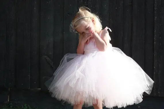 Лучшее платье-пачка из тюля для танцев для маленьких девочек, платья с цветочным узором для девочек, нарядный костюм для фотосессии