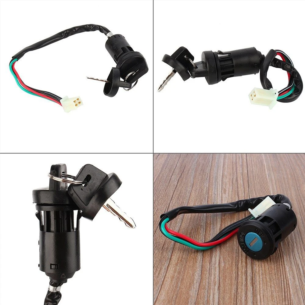 4 проводной ключ зажигания для 50 90 110 125cc ATV Go Kart TAOTAO Dirt Bike AP|Зажигание мотоцикла| |