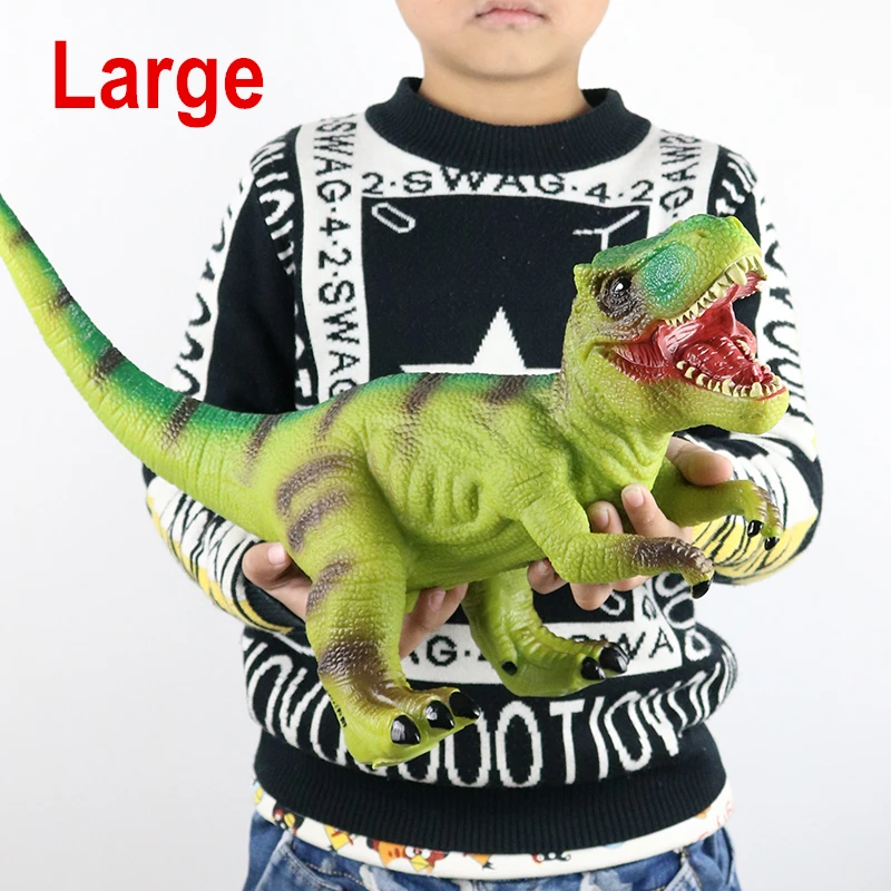 

Jurassic World Tyrannosaurus Oversized Size Soft Glue Dinosaur Model Action Figures Toys Dinosaurs For Boy Kids Gift 42x18x35CM