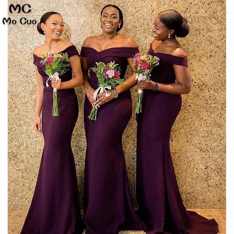 2019 Ready Ship South African Bridesmaid Dresses Summer Country