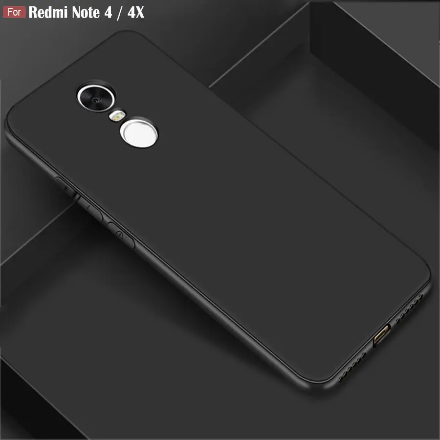 

HOTSWEI Case For Xiaomi Redmi Note 4 X 4X Top quality Frosted TPU Soft Silicone Protective Cover For Xiaomi Redmi Note 4X Cases