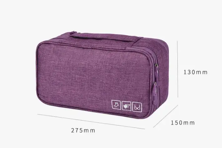 Organizador de viagem sutiã sacos à prova