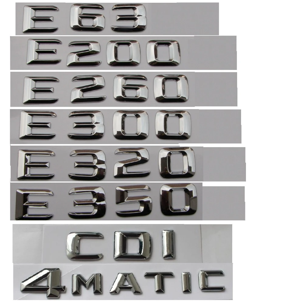 E55 EMBLEM LOGO DECAL TRUNK LID S MERCEDES BENZ REAR BODY TRIM E BLACK GLOSSY E55 EMBLEM LOGO DECAL TRUNK LID S MERCEDES BENZ REAR BODY TRIM E BLACK GLOSSY