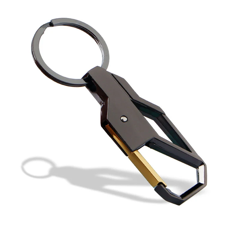 Fashion Men's Creative Alloy Metal Keyring Keychain Key Chain Ring Keyfob