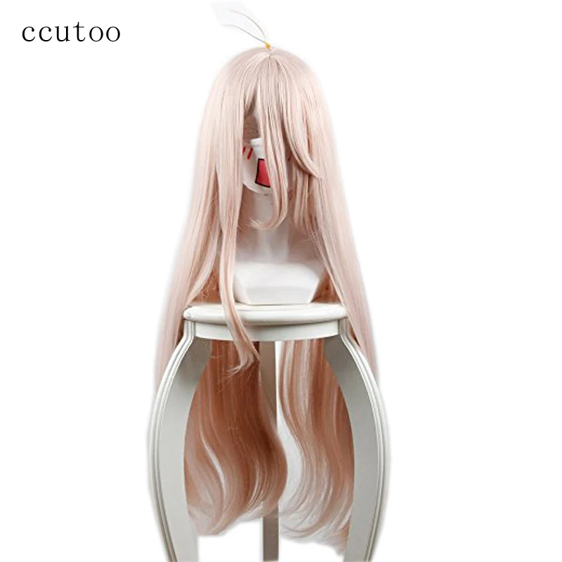 Longo e Reto Ccutoo Estilo Sintético Cabelo Danganronpa V3: Matando Harmonia Iruma Miu Peruca Cosplay 80 cm – 32