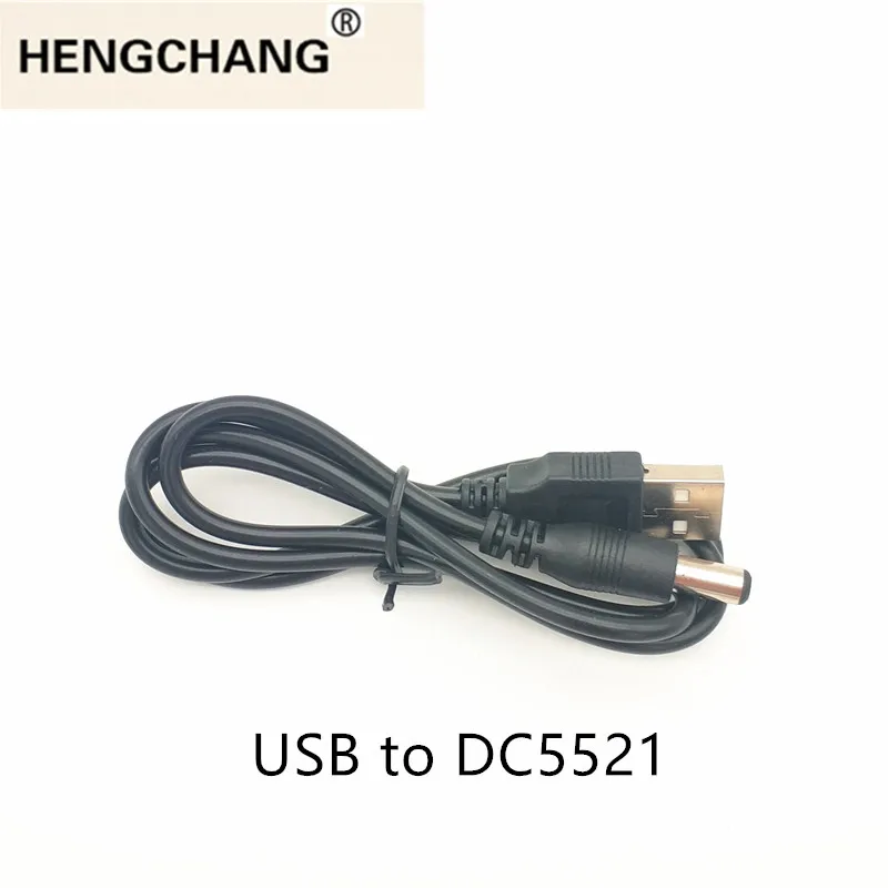 Высокое качество 70 см USB порт 5 5x2 1 мм В DC бочонок Jack разъем питания кабель черный