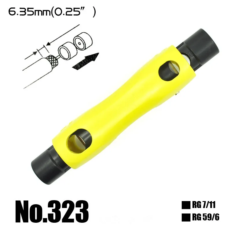 

1pcs Coax Coaxial Cable Wire Pen Stripper Cutter For RG59 RG6 RG7 RG11 Stripping Tool tools knife dremel Drop Shipping