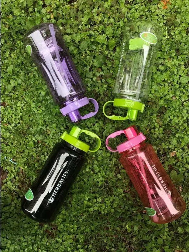 Multicolor Herbalife 1000ML & 2000ML/64oz Shake Sports Water Bottles Tritan Herbalife Nutrition BPA-FREE