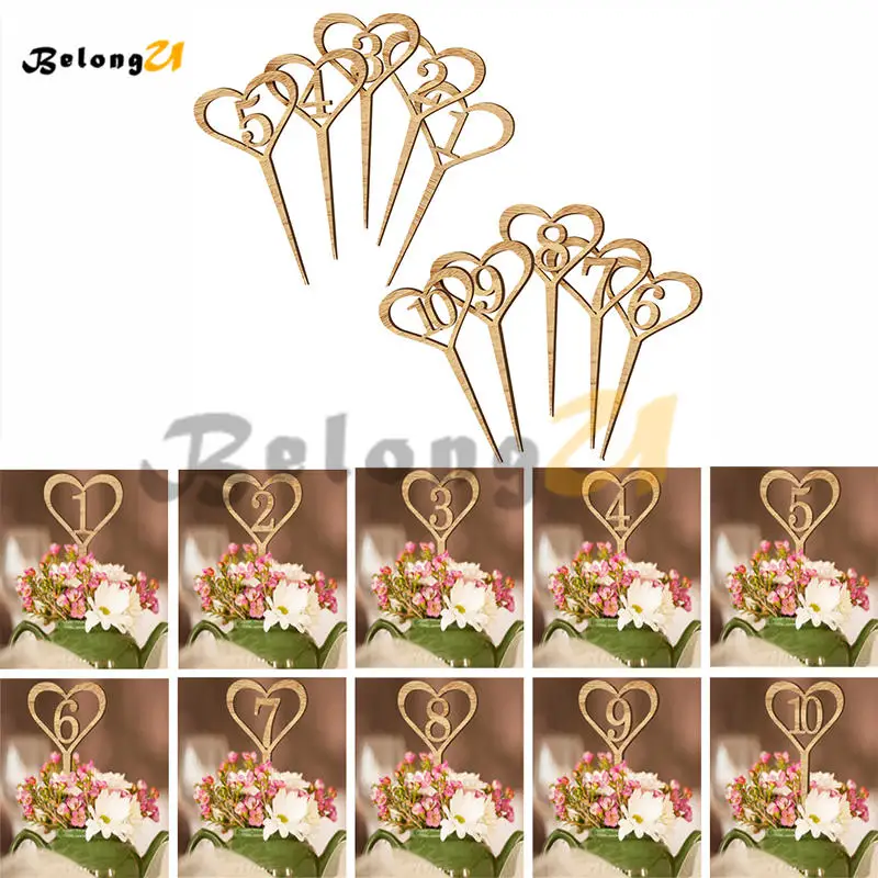 Table Numbers Wedding Decoration MUW-144-14