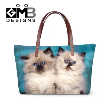 

Womens Vintage Animal Handbags Cat Printing Messenger Shoulder Bag woman Large Tote Bag Lady Crossbody Bags Bolsas Femininas