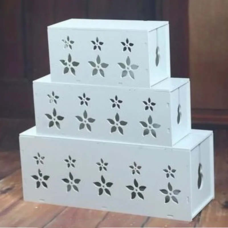 Koop Moderne Minimalistische Kabel Flashboard Opbergdoos Verborgen Stekker Woninginrichting woninginrichting Houten Creatieve Opbergdoos