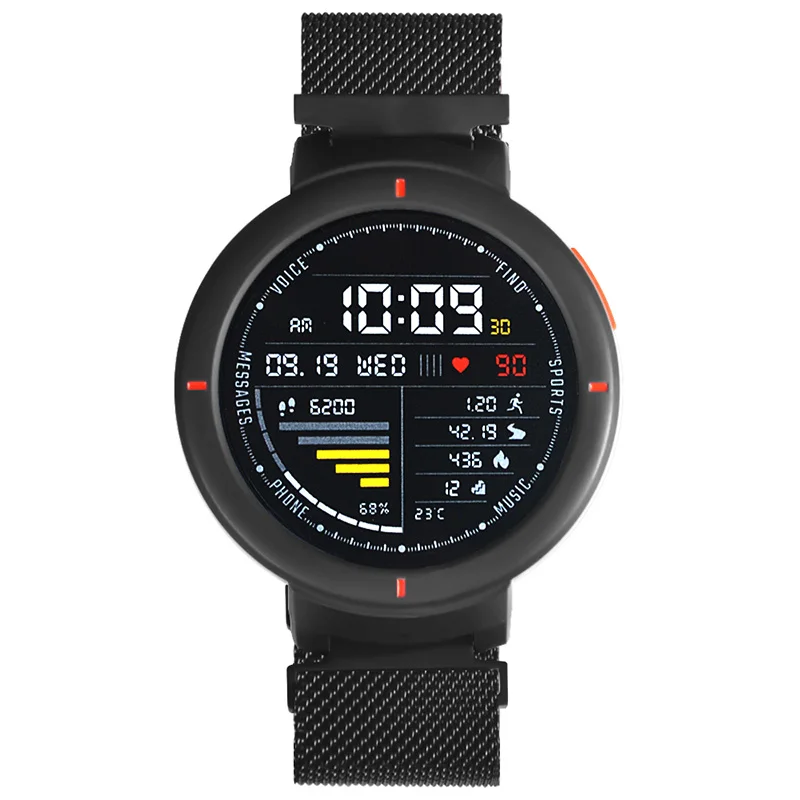 

Milanese Alloy Bracelet Watch Band Magnetic Strap for Huami Amazfit Verge JLRJ88