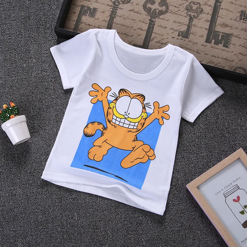 Г. Новая летняя детская футболка с короткими рукавами футболка для маленьких мальчиков с героями мультфильмов, качественная хлопковая детская одежда, футболка топы для девочек