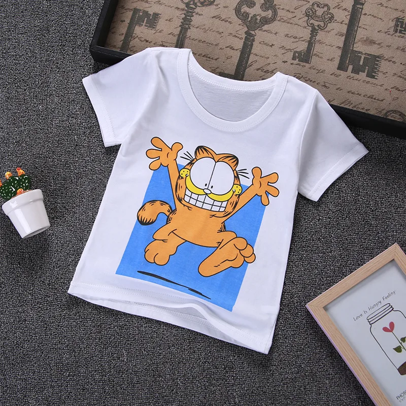 

2019 new summer children's short sleeve t-shirt cartoon baby boy t shirt quality cotton kids clothes tshirt girls tops