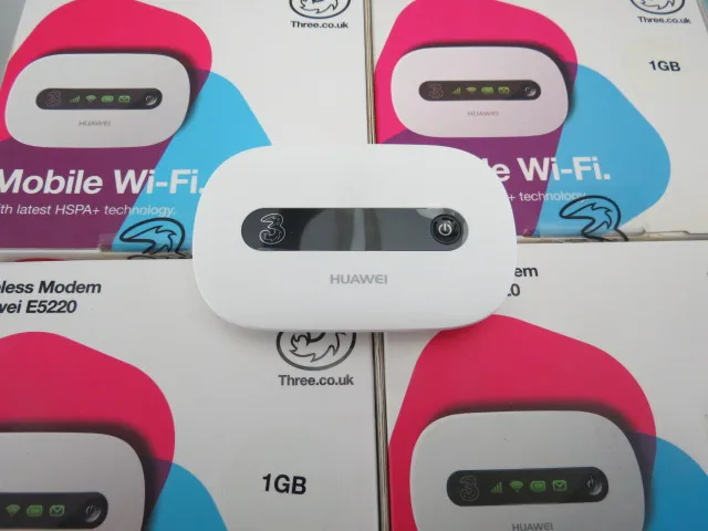  GENUINE Huawei E5220 MOBILE WiFi WIRELESS Modem Hotspot MOBILE ROUTER BRAND