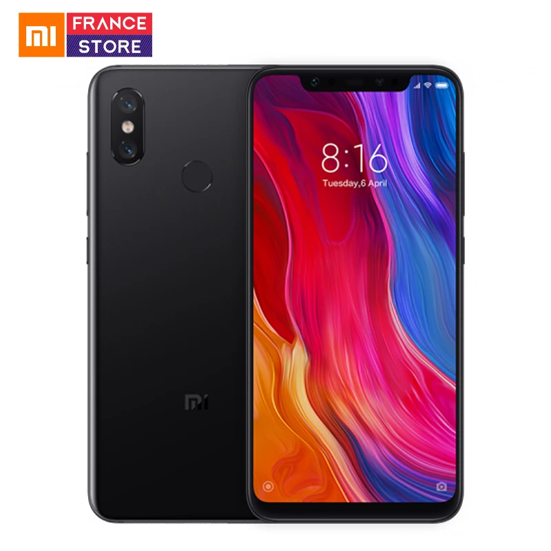 

Global Version Xiaomi Mi 8 6.21" Full Screen 6GB 64GB Snapdragon 845 Octa Core AI Dual Camera NFC IR Face Unlock Mi8 Smartphone