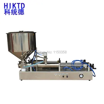 

50-250ml CE ISO Certificate semi-automatic soy sauce/ water piston filling machine
