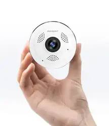 360 градусов панорамный Широкий формат Мини Cctv Камера 1080 P HD Беспроводной Smart IP Камера Fisheye охранных p2p V380 Wi-Fi Камера