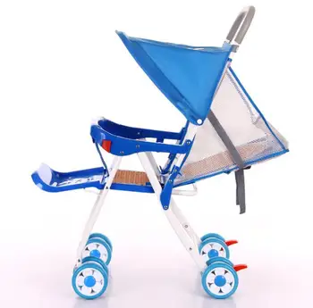 

Baby summer baby trolley umbrella car children ultra-light folding can lie down trolley