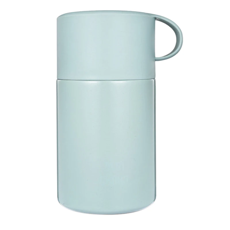 

600Ml Vacuum Bottle Flasks Lunch Box Keep Food Warm Leakproof Containers Stainless Steel Thermal Food Jar Carriers Handle