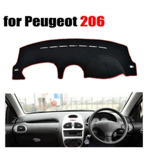 RKAC приборной панели автомобиля охватывает мат для peugeot 206 все годы правым dashmat pad Даш крышка авто приборной панели аксессуары