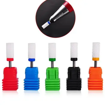 

1PC Carbide Nail drill bit Ceramics Nano Coated Carbide Nail Drill Bit Gel Remove Polishing 5U0719