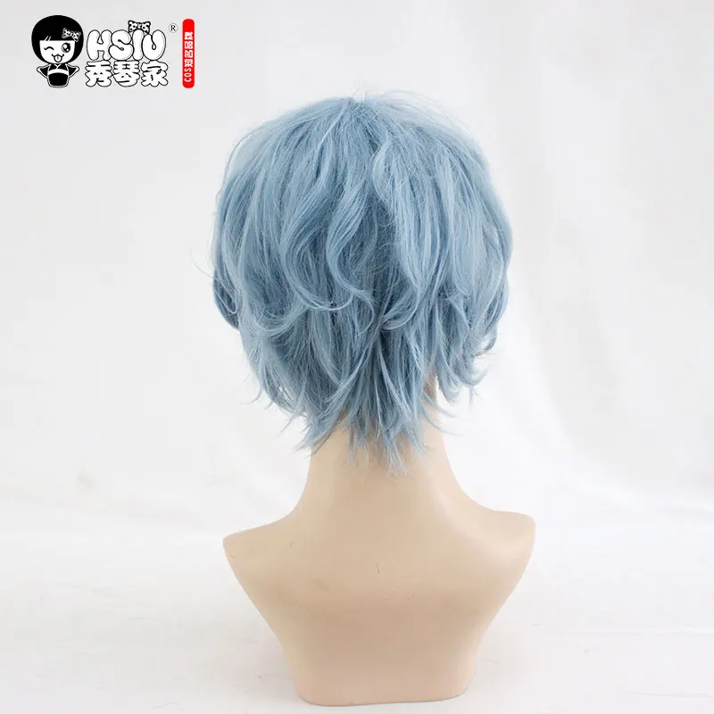 Beste HSIU NIEUWE Hoge kwaliteit Tomura Shigaraki Cosplay Pruik My Hero Academy Kostuum Play Pruiken Halloween Kostuums Haar gratis verzending