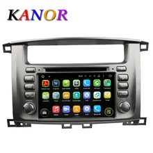 1024*600 Autoradio Android 5.11 Car DVD Player For Toyota Land Cruiser 100 Lexus 470 Automotivo Radio Cassette GPS Navigator