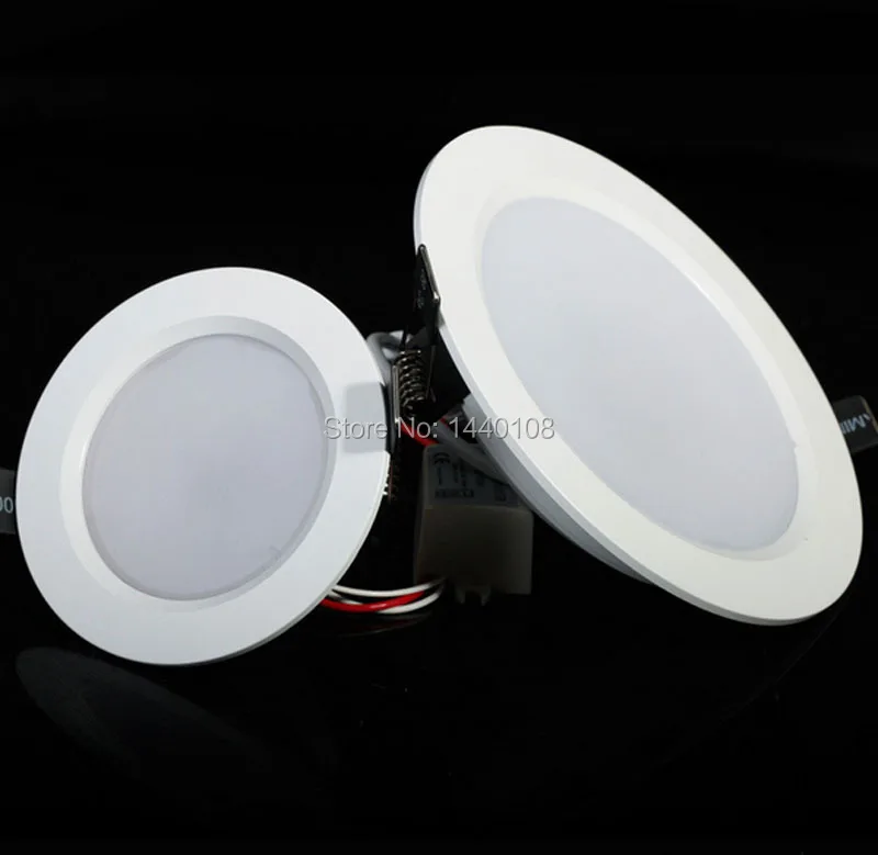 2015 Cheapest 5w 6w 9w 12w RGB LED Ceiling Round Panel Light 24 Keys