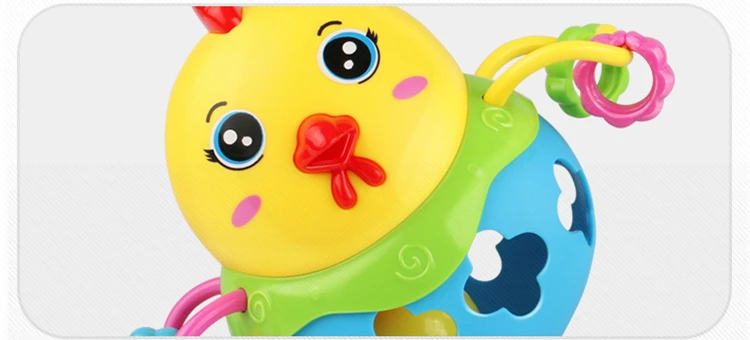 Детские Силиконовые Прорезыватели для раннего образования Мягкая погремушка игрушка ручной зажим мягкий резиновый воспринимающий мяч Прорезыватель для зубов для малышей и малышей игрушки