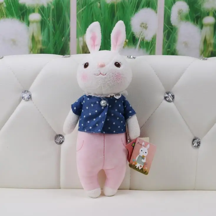 37 см Metoo кукла плюшевые милые мягкие детские игрушки для девочек на день рождения Рождественский подарок Tiramitu кролики - Цвет: 5