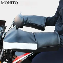 Хит, теплые перчатки для мотоцикла, скутера, мотоцикла, Утолщенные, теплые, водонепроницаемые