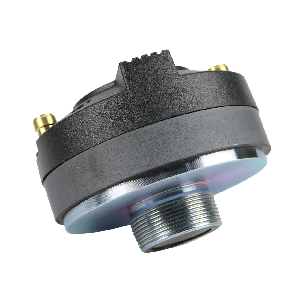 GHXAMP 34.4mm 34 Core Horn Stage Tweeter Speaker Drive Head 8Ohm 40W Magnet 90*15MM Treble with Thread Titanium Film 1PC