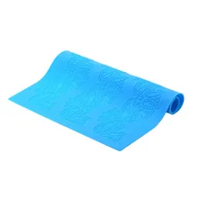 38,5*28,5 см синий силикон помадка торты красивый узор украшения формы для выпечки DIY Украшение для торта, Кухня инструмент