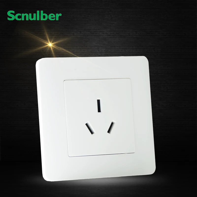 

air condition 50HZ 16A 250V 3 Poles 3pin AU wall switch outlet socket