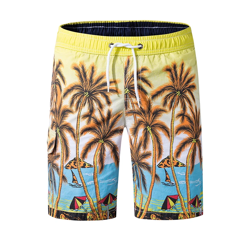 

2019 Dropshipping men's beach shorts quick dry anti sweat swimming shorts men board shorts surfing shorts homme wholesale