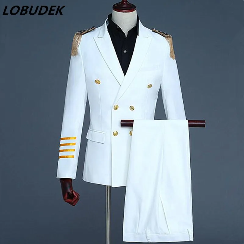 winter white mens clothing