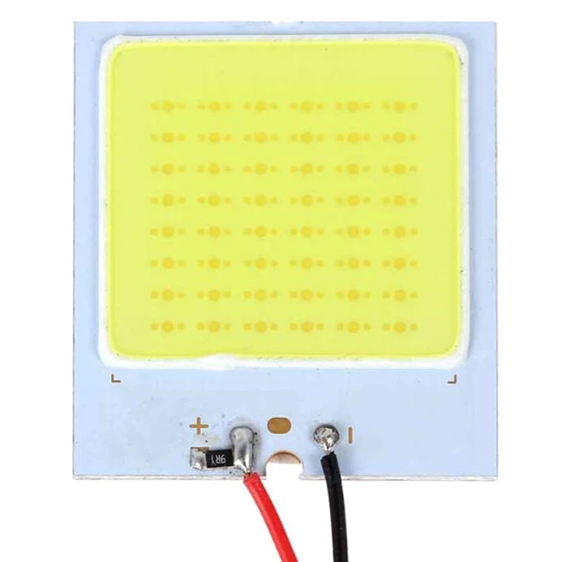 Супер белый светильник 24 SMD COB светодиодный T10 4W 12V внутренняя панель автомобиля светильник s купольная лампа