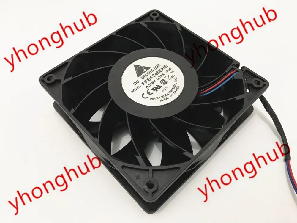 Вентилятор охлаждения сервера Delta Electronics FFB1248EHE F00 DC 48 в 120 А 120x38 мм|square fan|server fan48v fan |