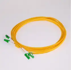 5 шт. LC/APC к LC/APC волокно патч-корд дуплекс одиночный режим 3,0 мм G652D кабель в обертке оптический волокно джемпер