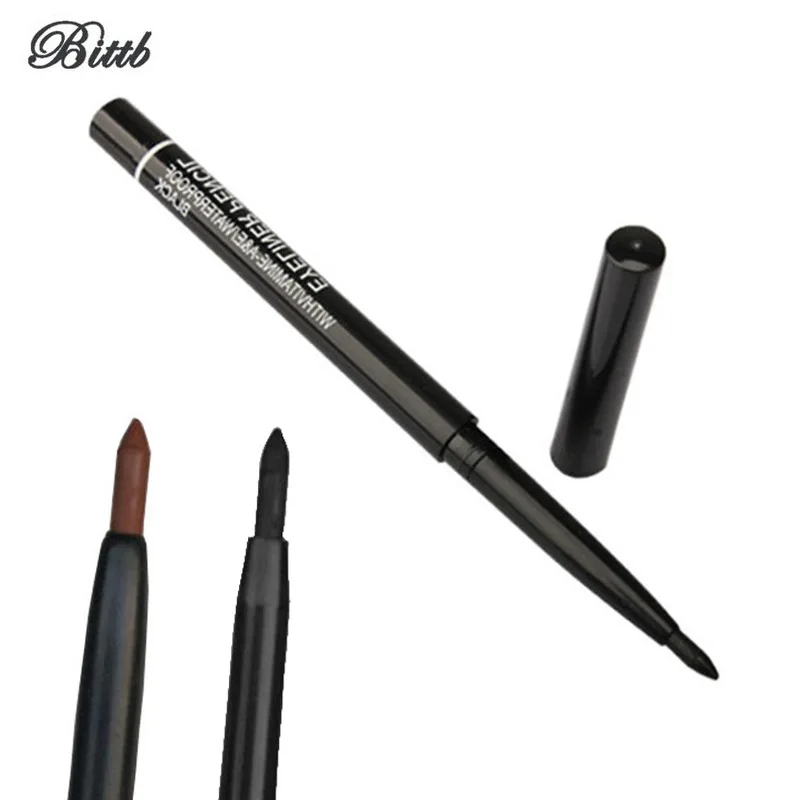 Long lasting Eyeliner Waterproof EyeLiner Pencil Brown Black Make Up