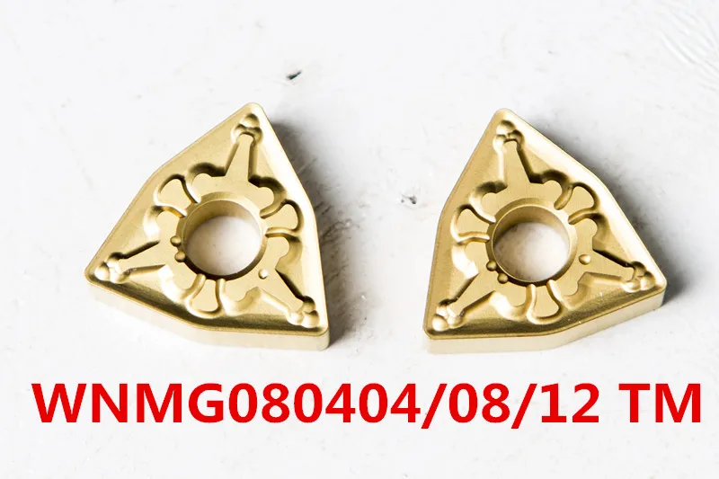 

10PCS WNMG080404-TM / WNMG080408 TM/ WNMG080412 TM carbide CNC inserts,CNC lathe tool,apply to steel processing,insert MWLNR