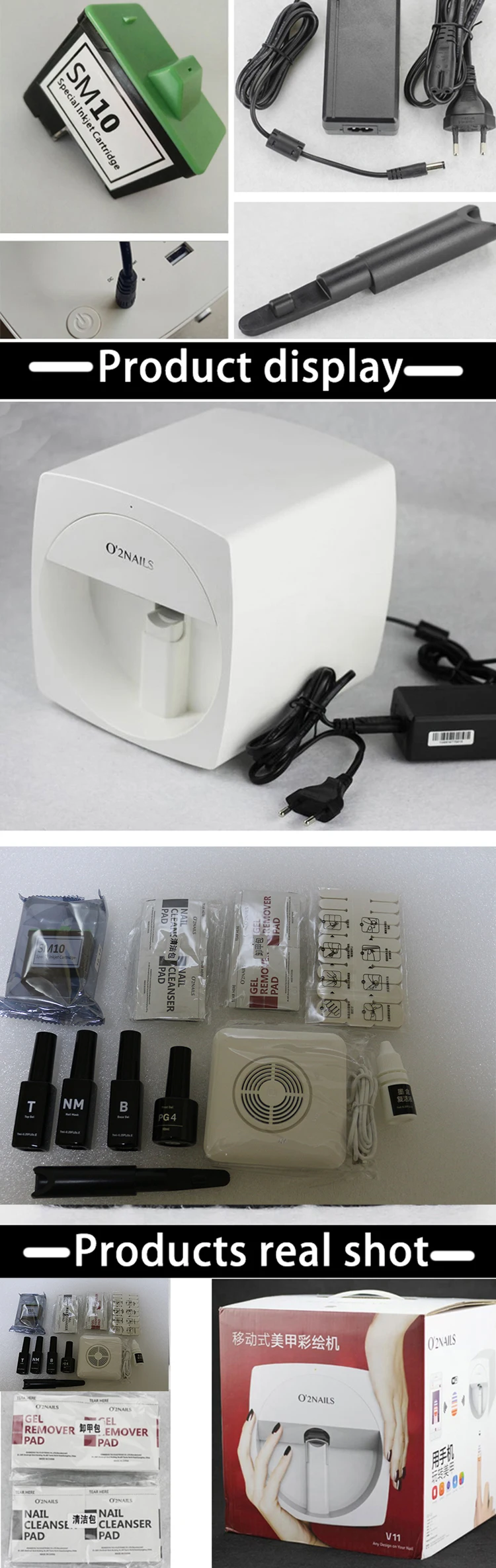 O2 Мобильный аппарат для маникюра, передачи фотографий, цветная печать, оборудование для дизайна ногтей, принтер для ногтей, машина для маникюра