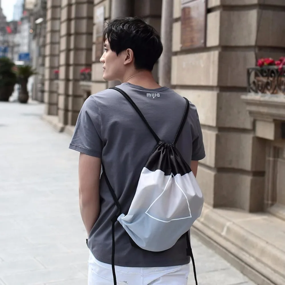Обновленная сумка на шнурке для Xiaomi 90 points, водонепроницаемая, модная, дорожная, мягкая, легкая, 5л емкость для мужчин и женщин